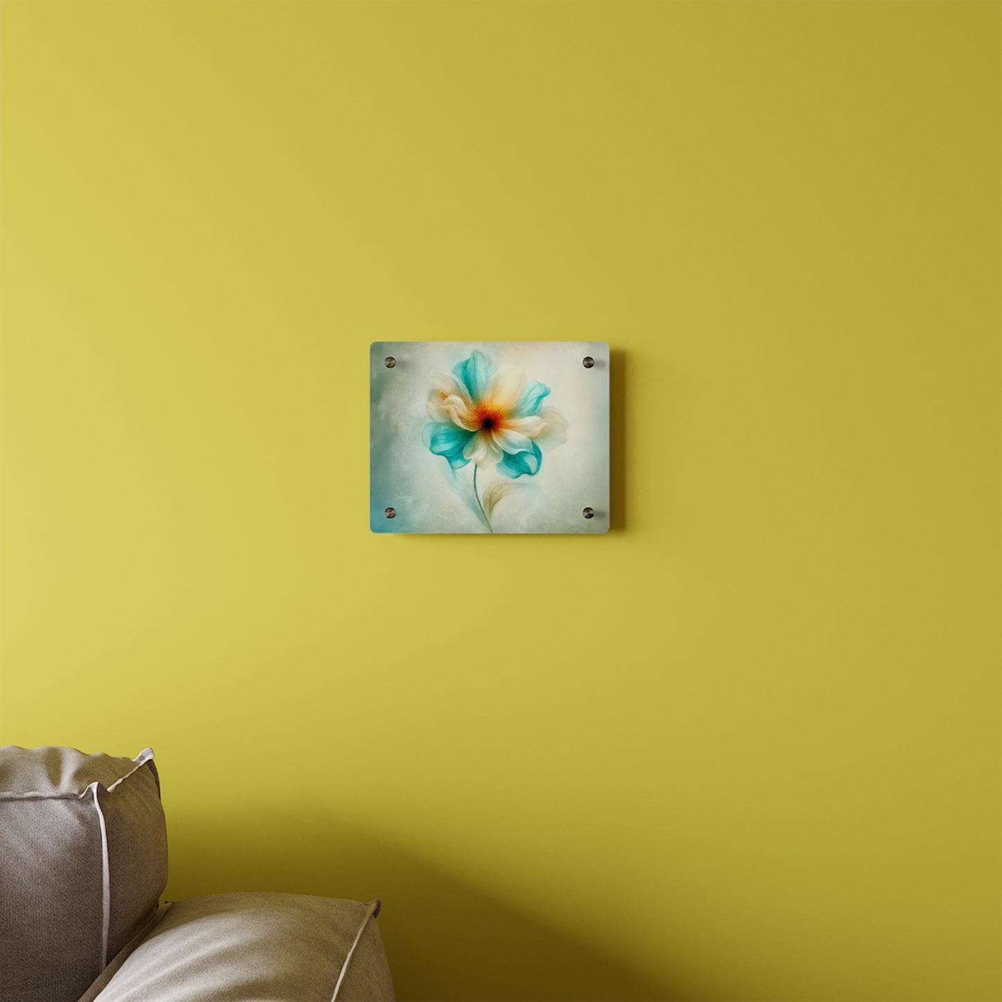 AP03 Acrylic Wall Art Panel - Peony Mist