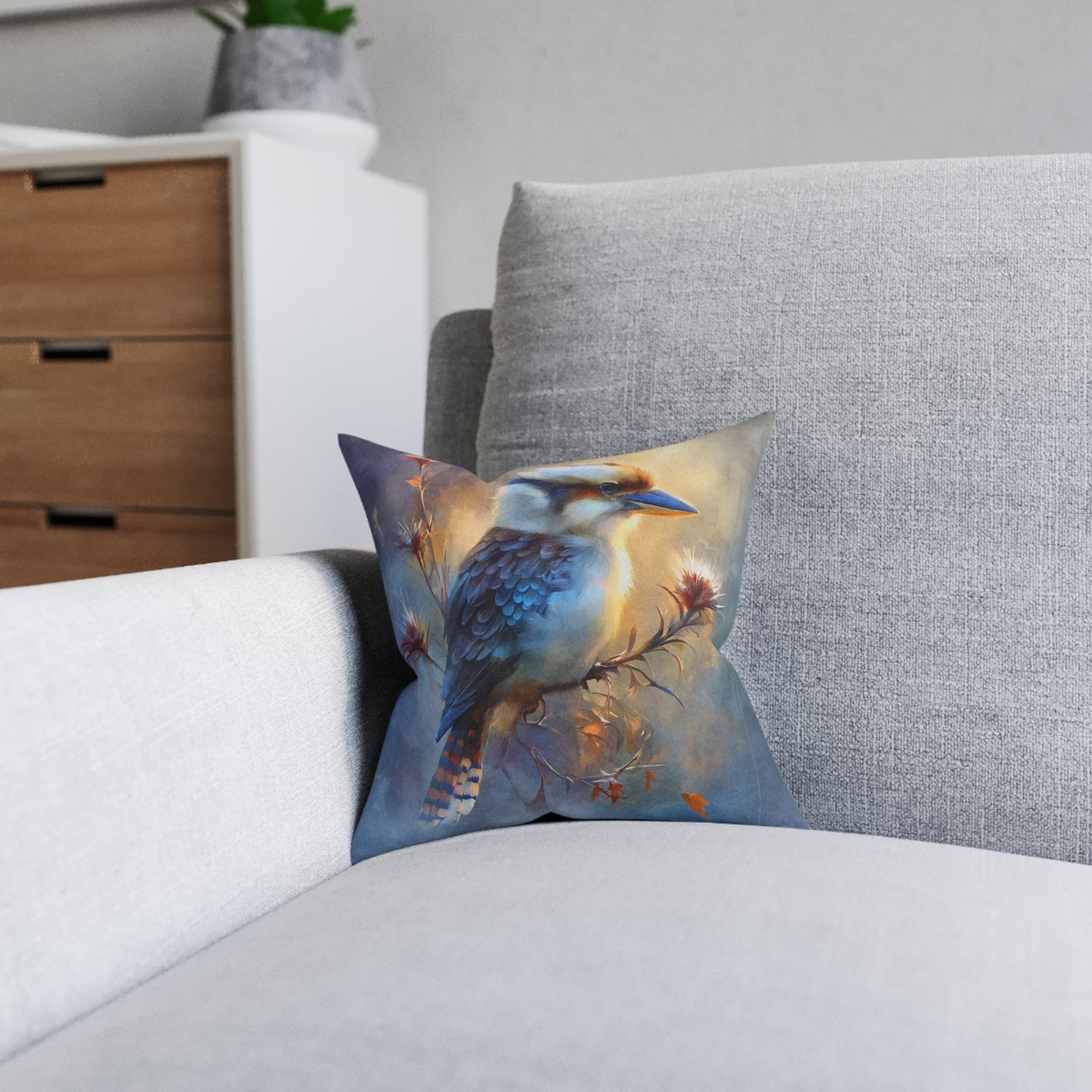 SP11 Square Pillow - Bushland Laugh