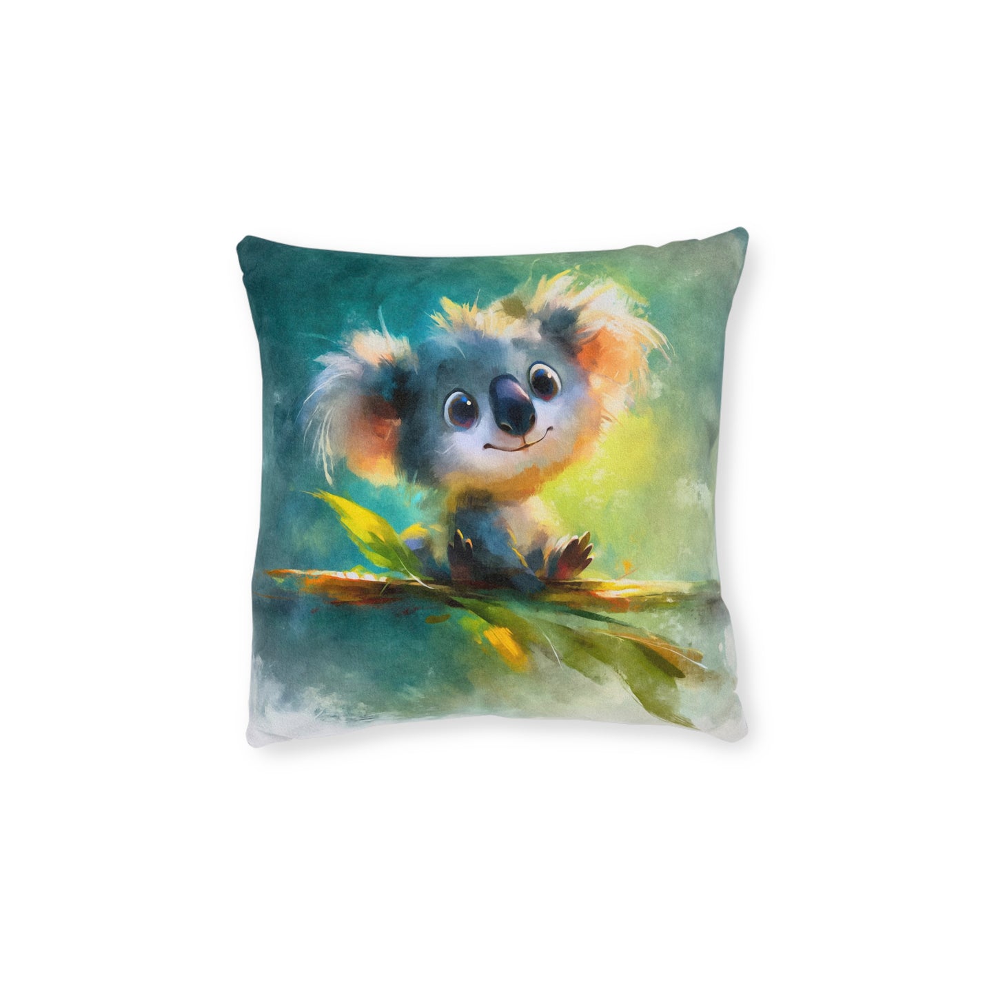 SP10 Square Pillow - Gumleaf Smile