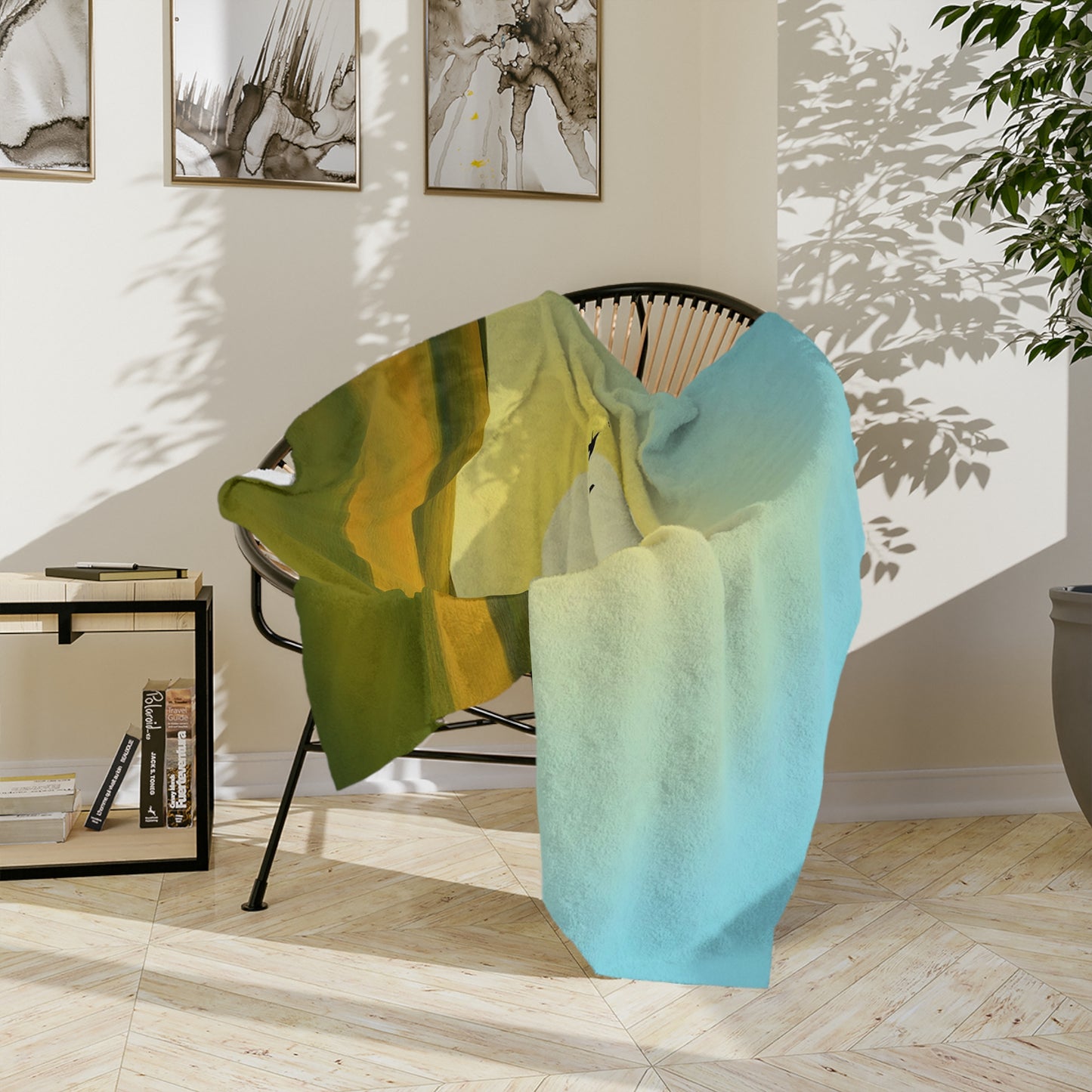 VB14 Velveteen Blanket - Sun Flight