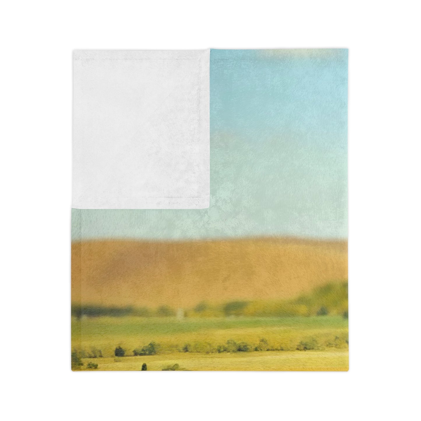 VB03 Velveteen Blanket - Blue River
