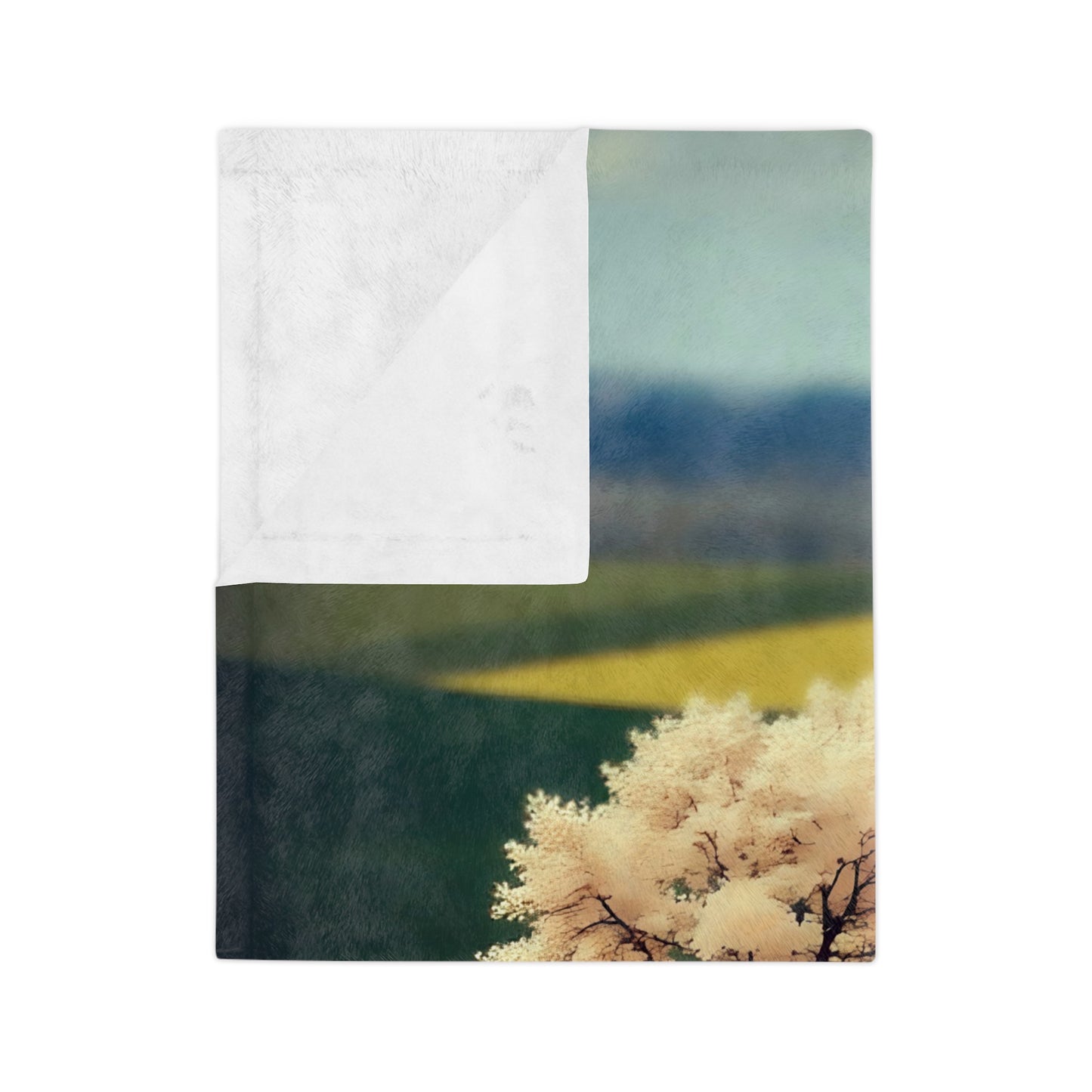 VB10 Velveteen Blanket - Blossom Tree