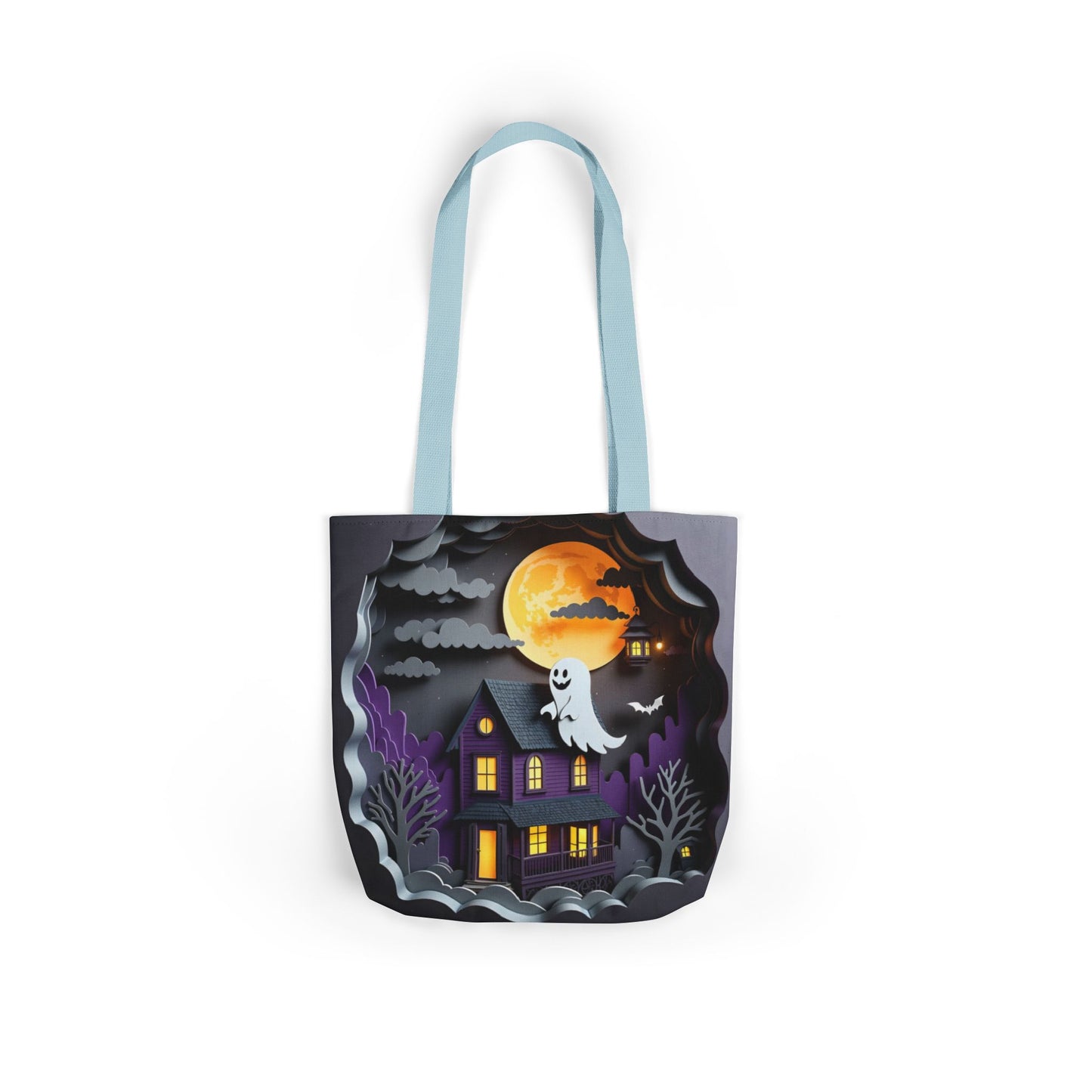 TB03 - Canvas Tote Bag - Ghost Watch