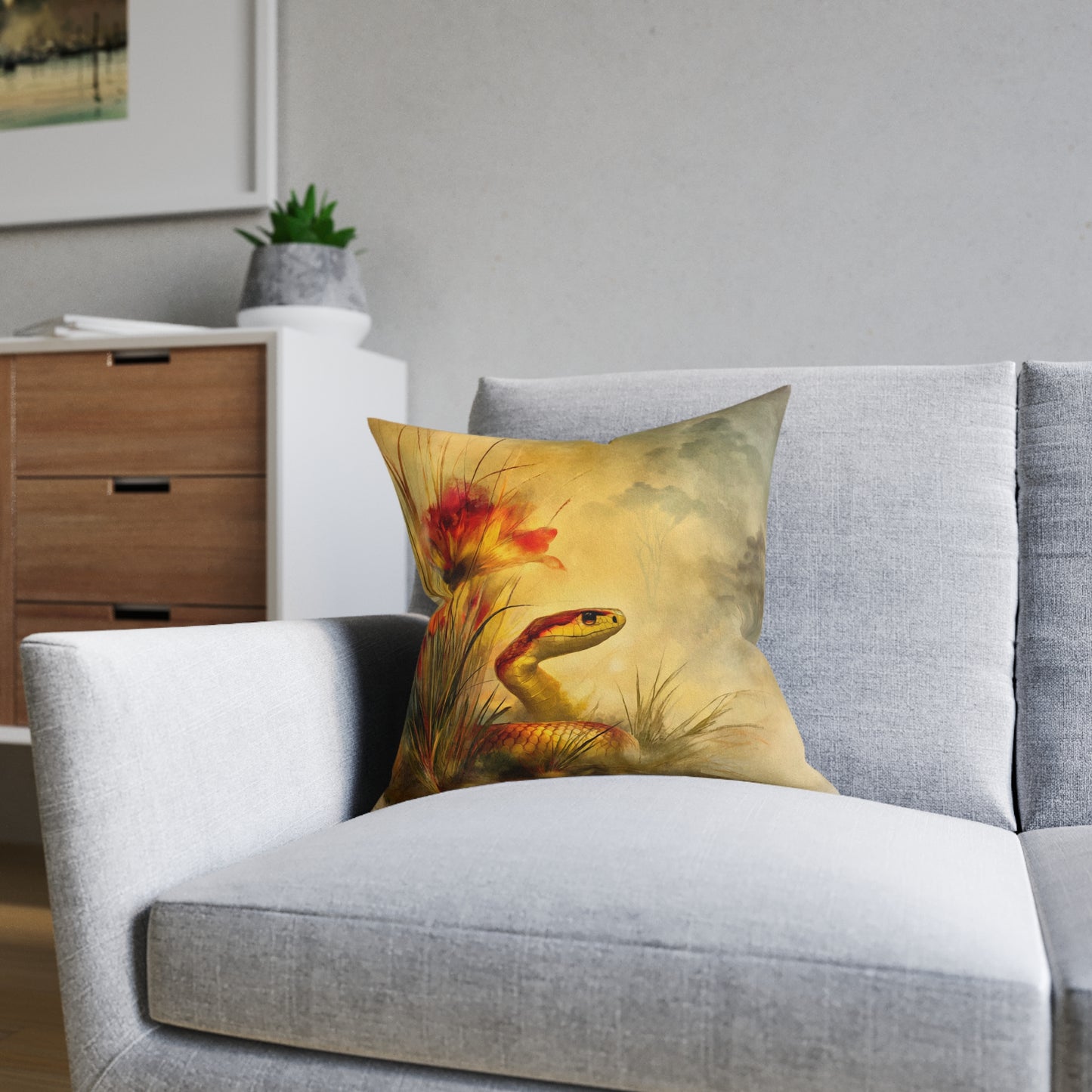 SP20 Square Pillow - Coral Drift
