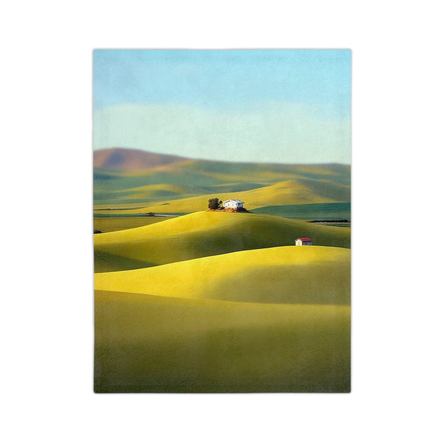 VB07 Velveteen Blanket - Rolling Hills
