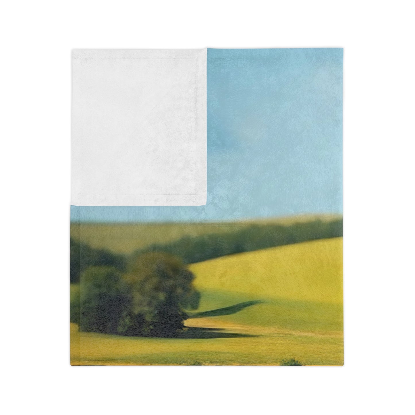 VB06 Velveteen Blanket - Lakeside Cabin