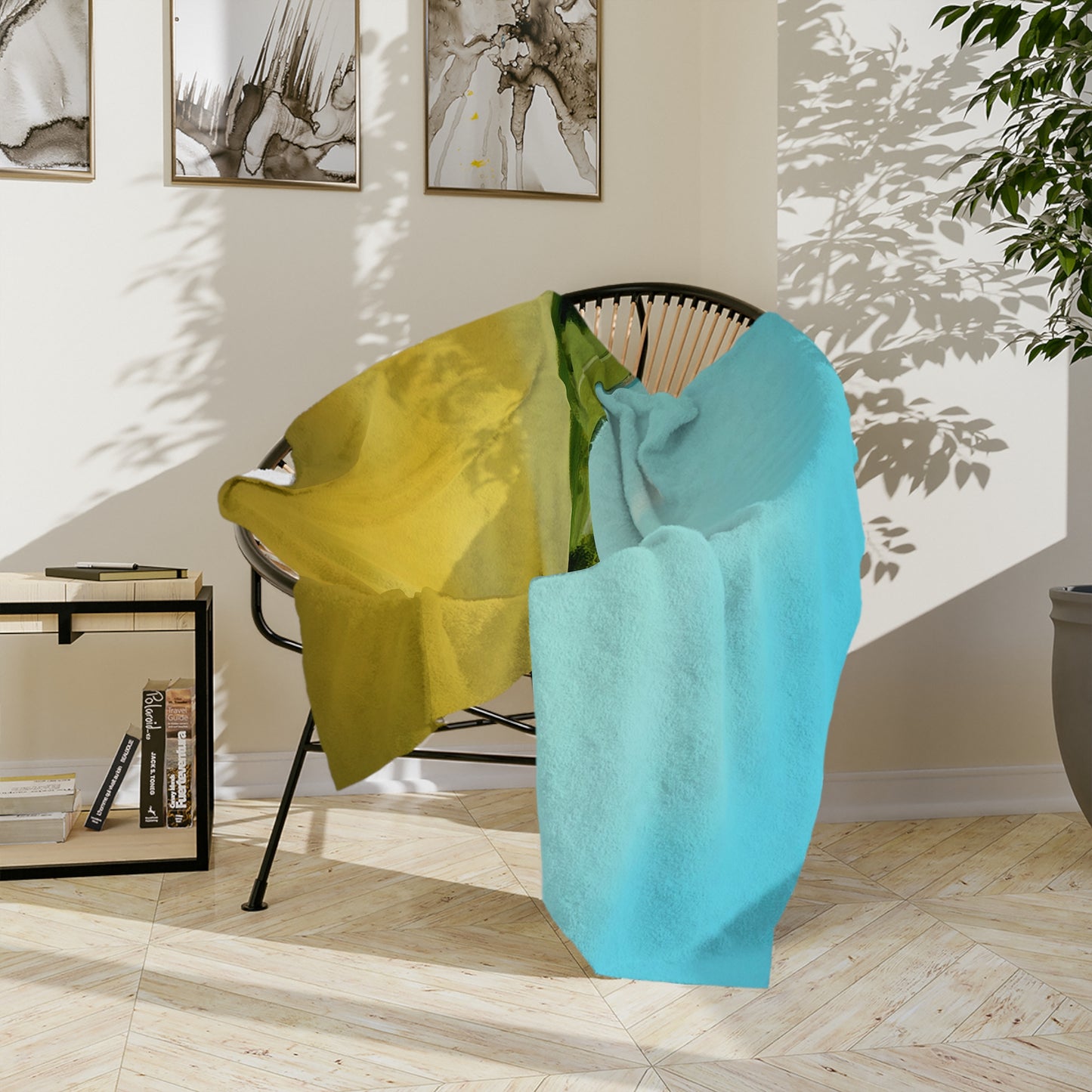 VB02 Velveteen Blanket - Lone Tree