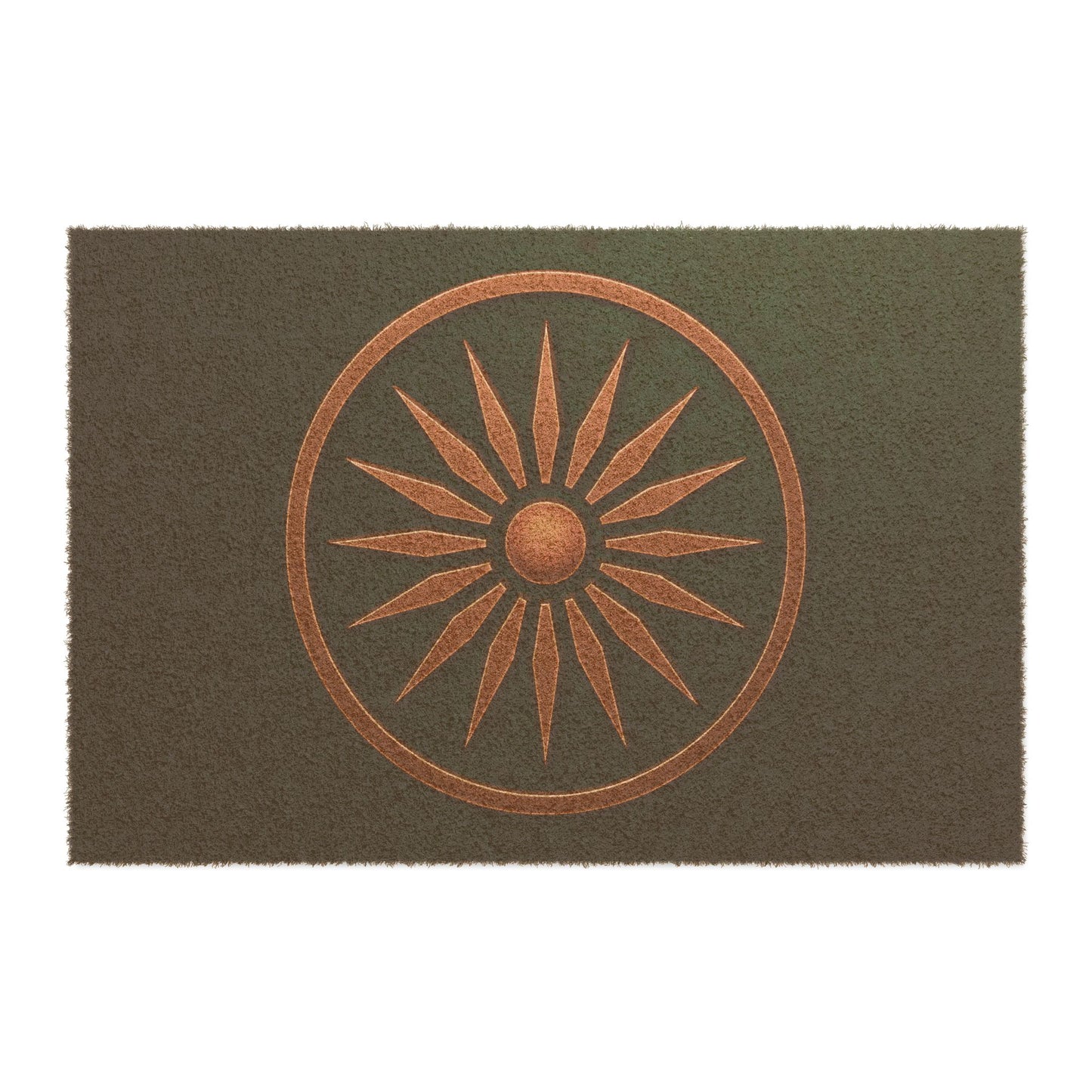 DM09 - Doormat - Sunburst Emblem