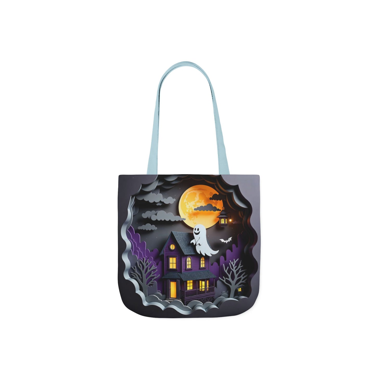 TB03 - Canvas Tote Bag - Ghost Watch