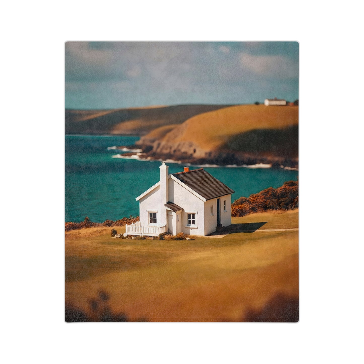 VB11 Velveteen Blanket -Coastal Retreat