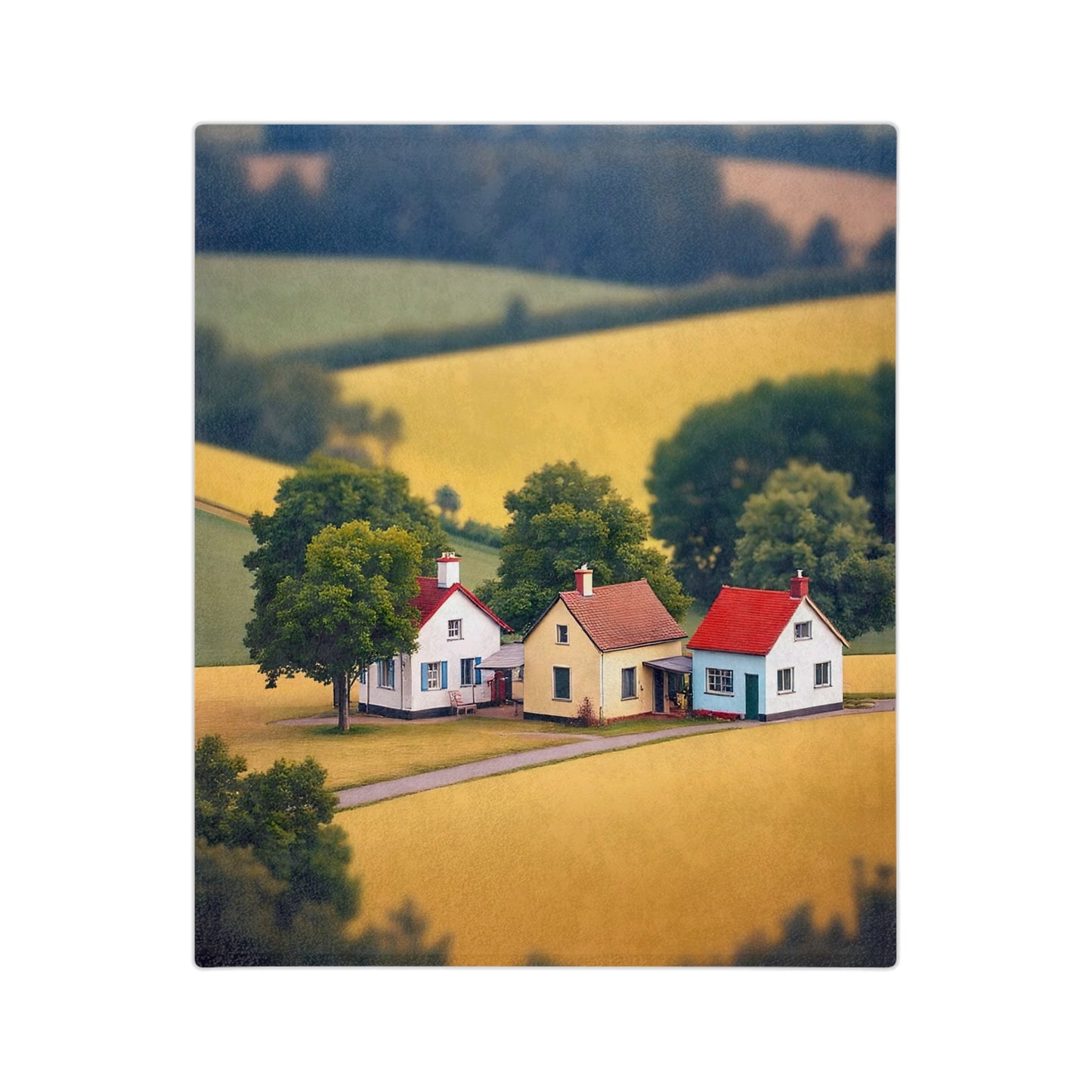 VB09 Velveteen Blanket - Village Homes