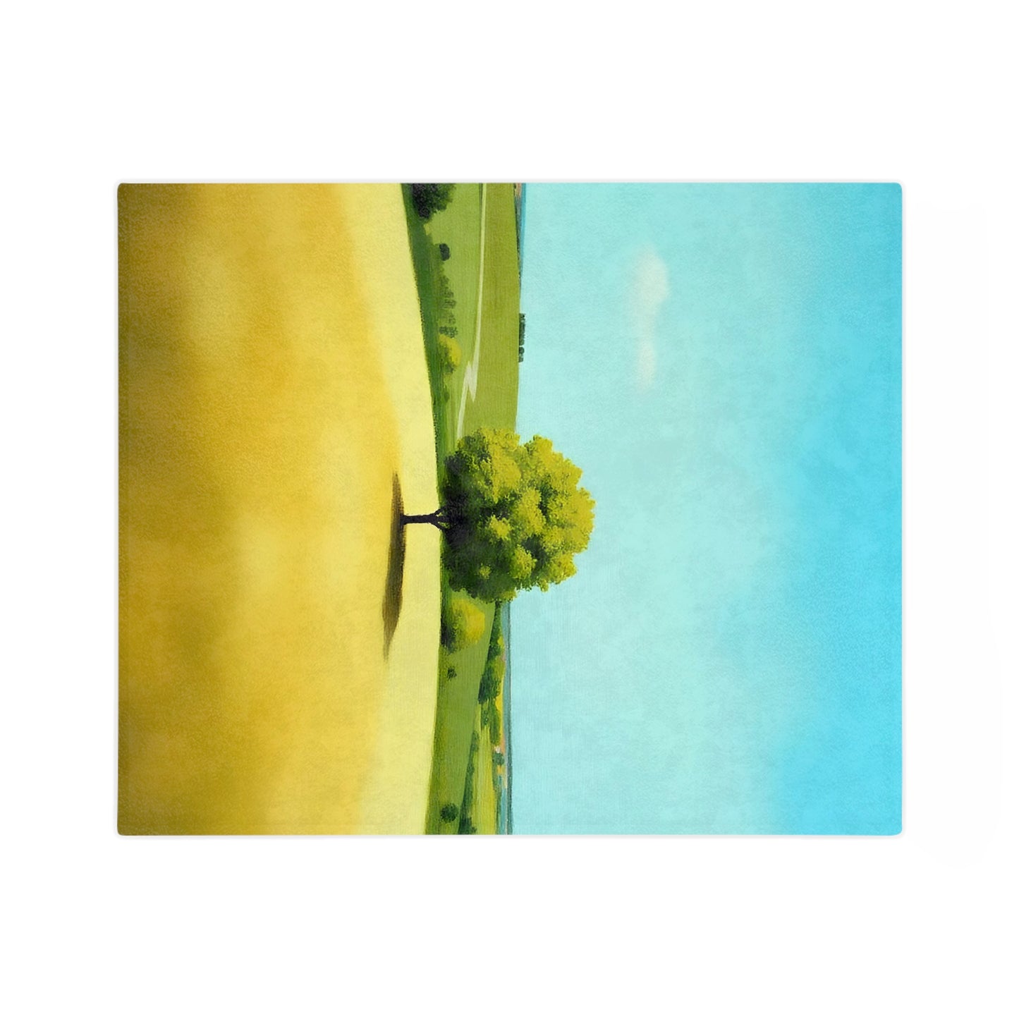 VB02 Velveteen Blanket - Lone Tree