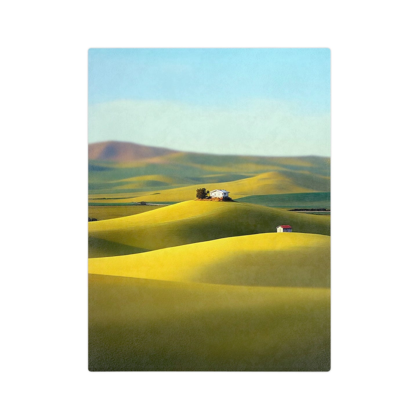 VB07 Velveteen Blanket - Rolling Hills