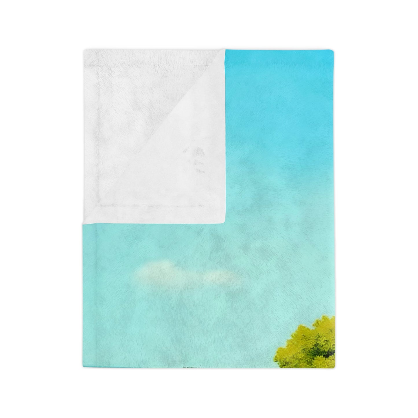 VB02 Velveteen Blanket - Lone Tree