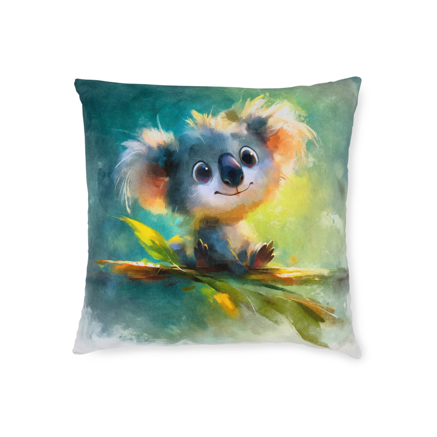 SP10 Square Pillow - Gumleaf Smile