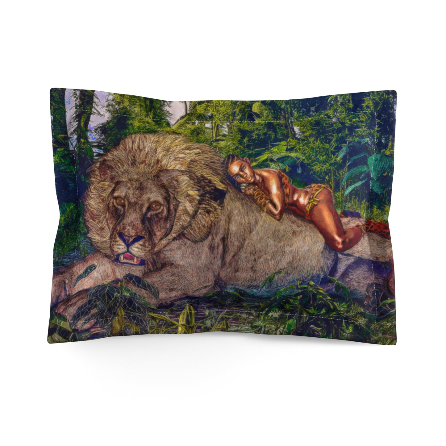 PS02 Pillow Sham - Golden Slumber