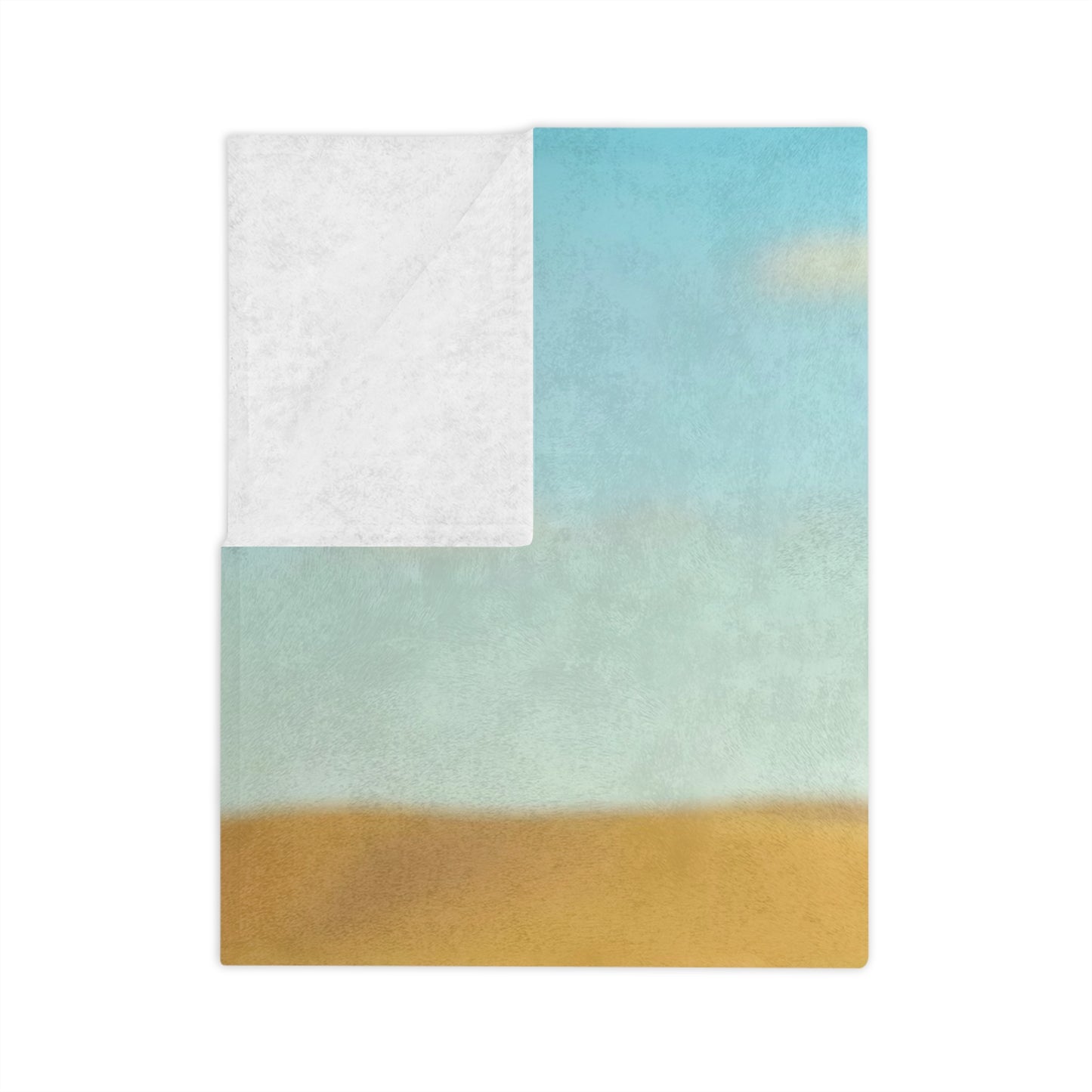 VB03 Velveteen Blanket - Blue River