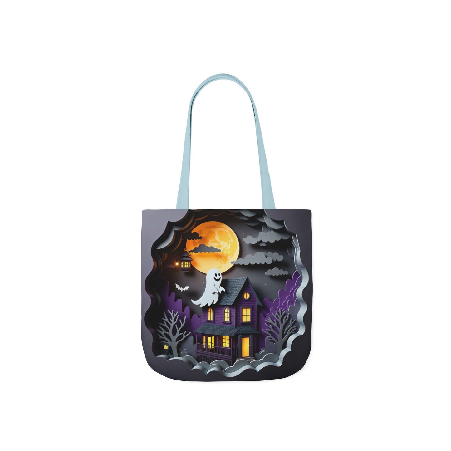 TB03 - Canvas Tote Bag - Ghost Watch