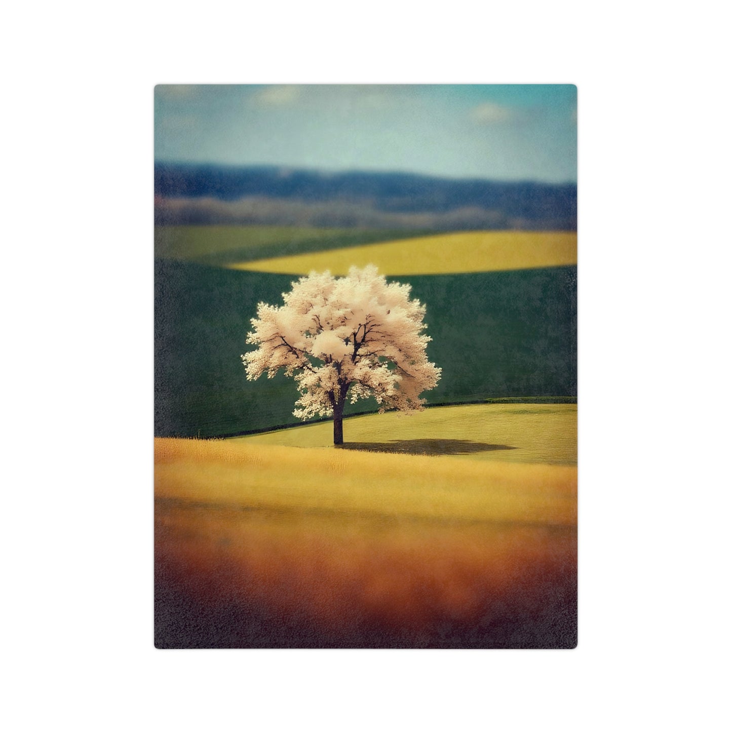VB10 Velveteen Blanket - Blossom Tree