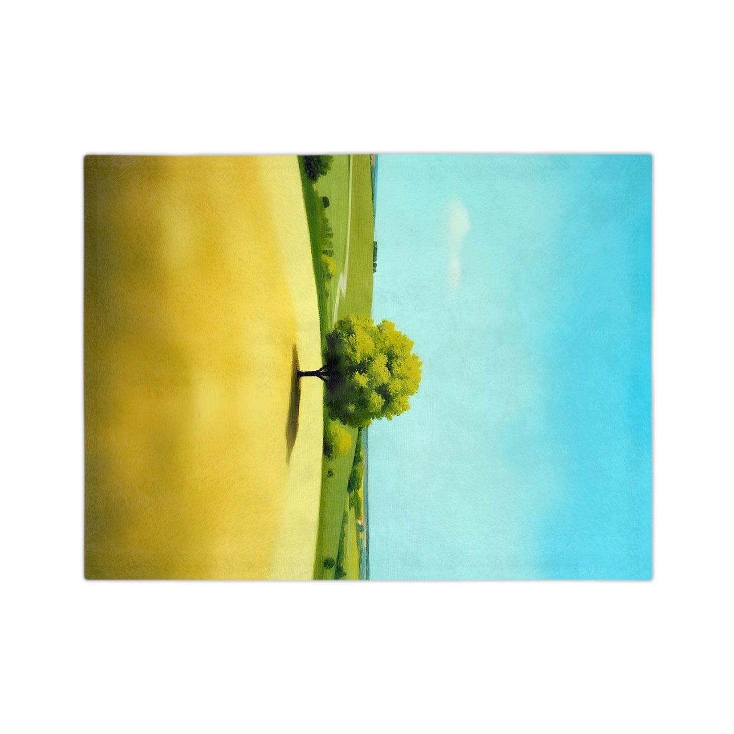 VB02 Velveteen Blanket - Lone Tree