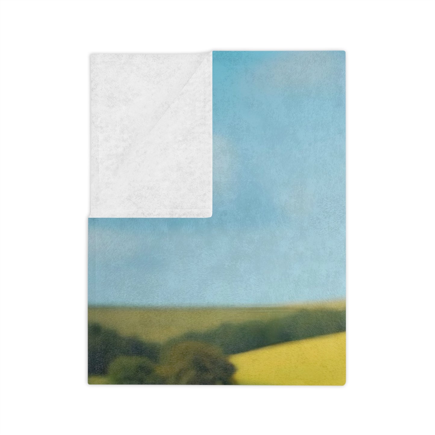 VB06 Velveteen Blanket - Lakeside Cabin