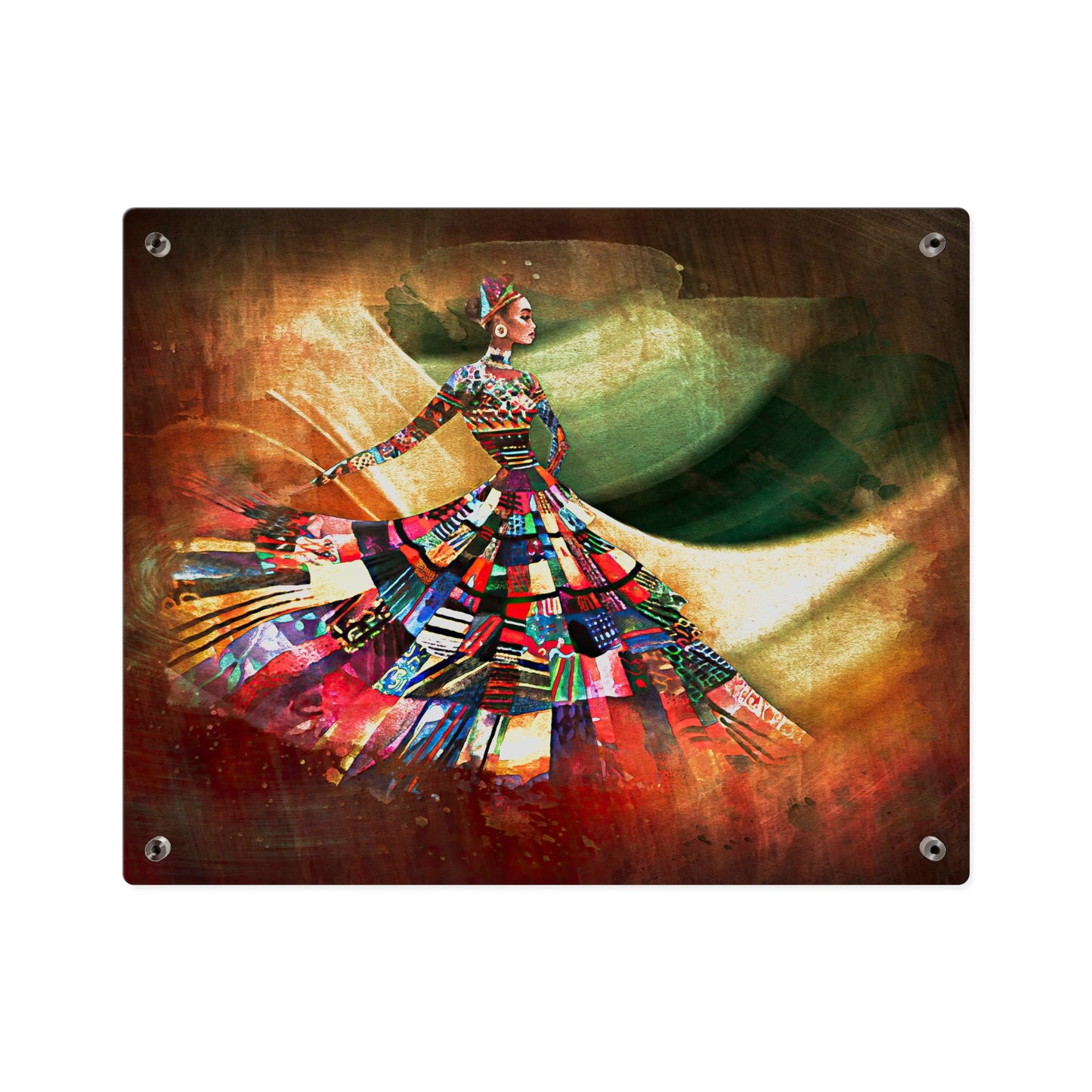 AP11 Acrylic Wall Art Panel - Regal Mosaic