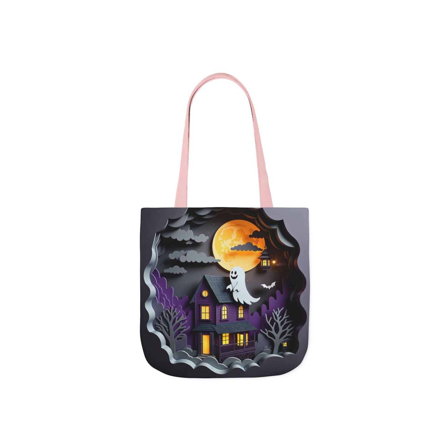 TB03 - Canvas Tote Bag - Ghost Watch
