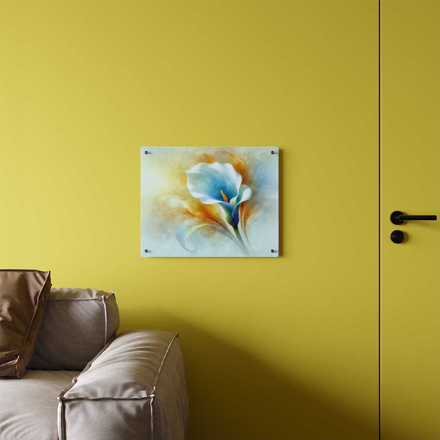 AP01 Acrylic Wall Art Panel - Calla Glow