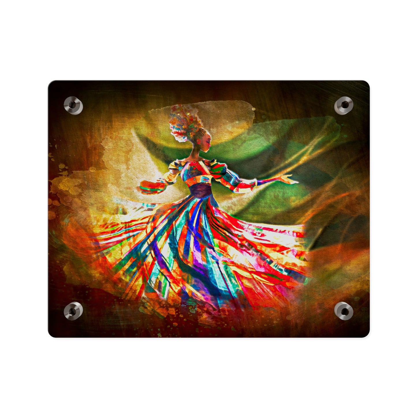 AP08 Acrylic Wall Art Panel - Festival Spin