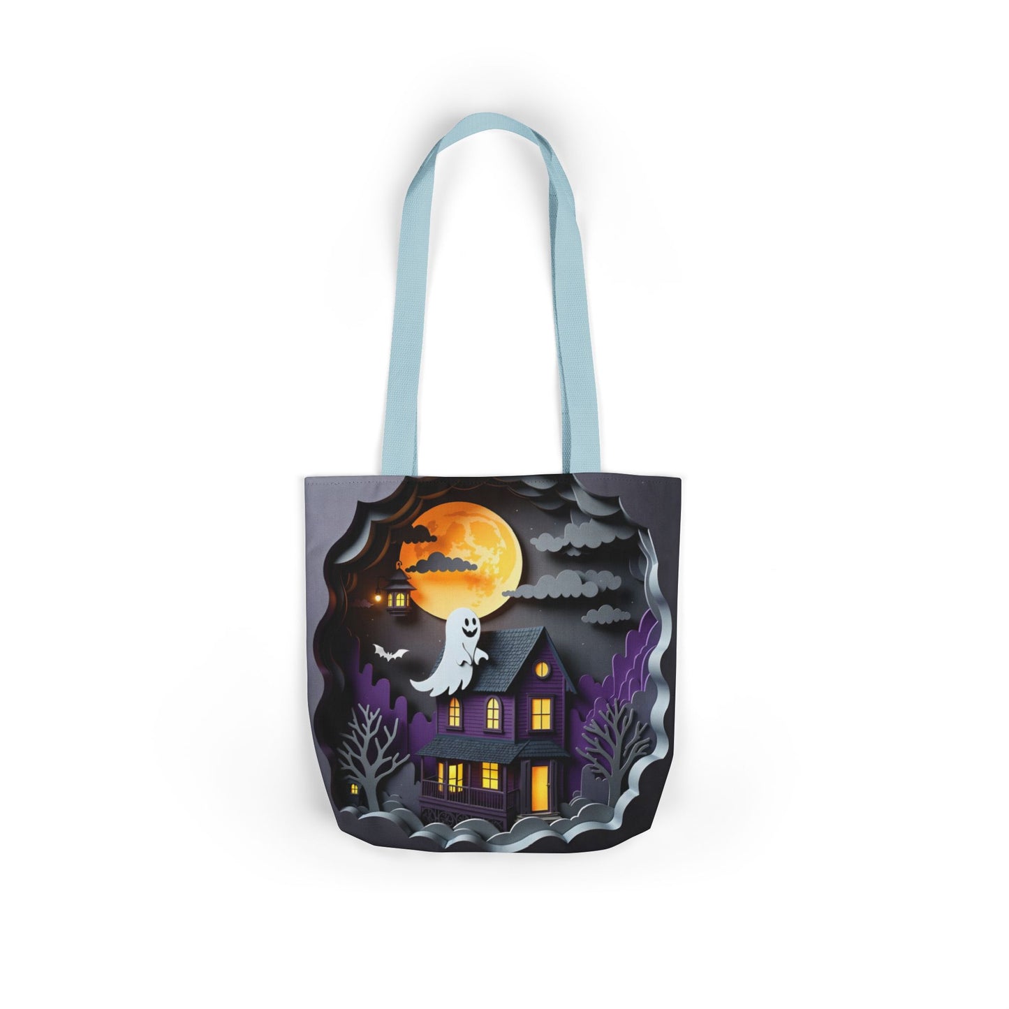 TB03 - Canvas Tote Bag - Ghost Watch
