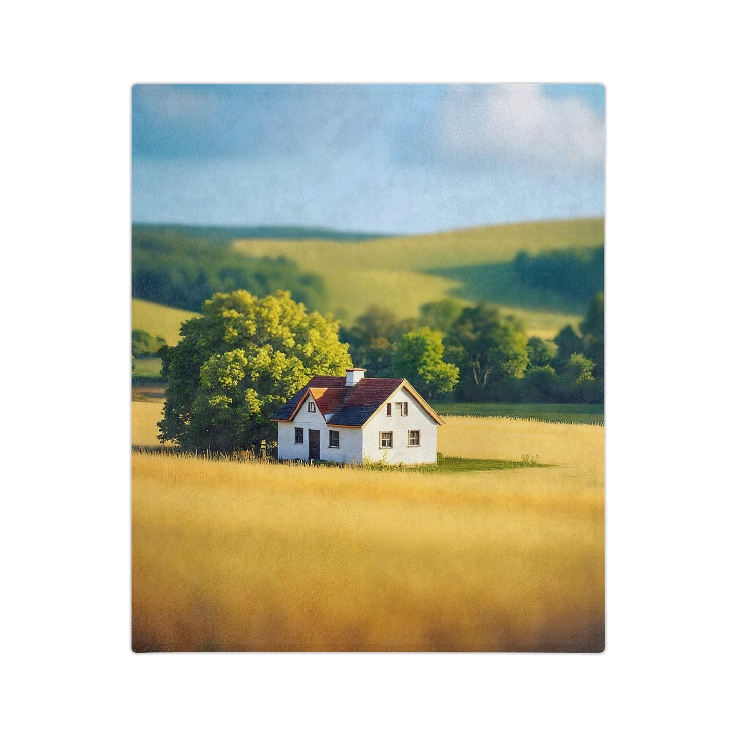 VB01 Velveteen Blanket - Golden Cottage