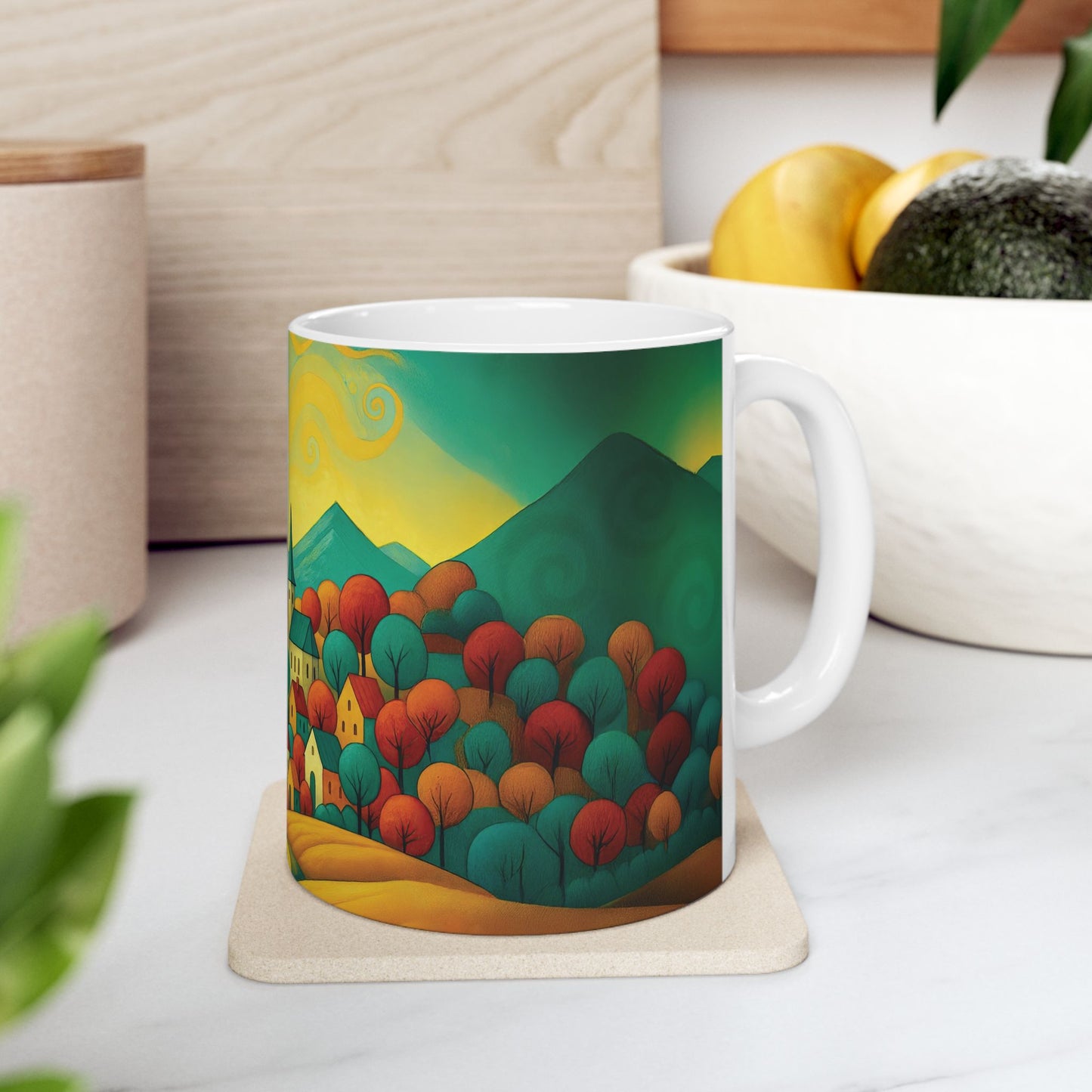CM08 Ceramic Mug - Sunflower Rise
