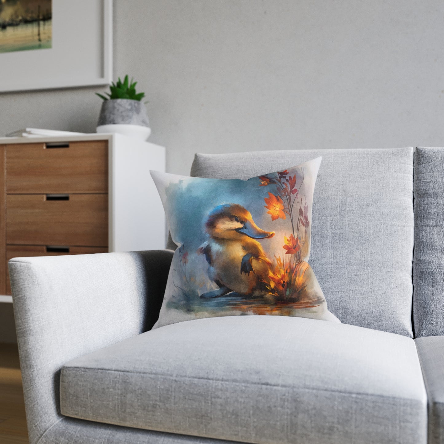 SP14 Square Pillow - Water's Edge