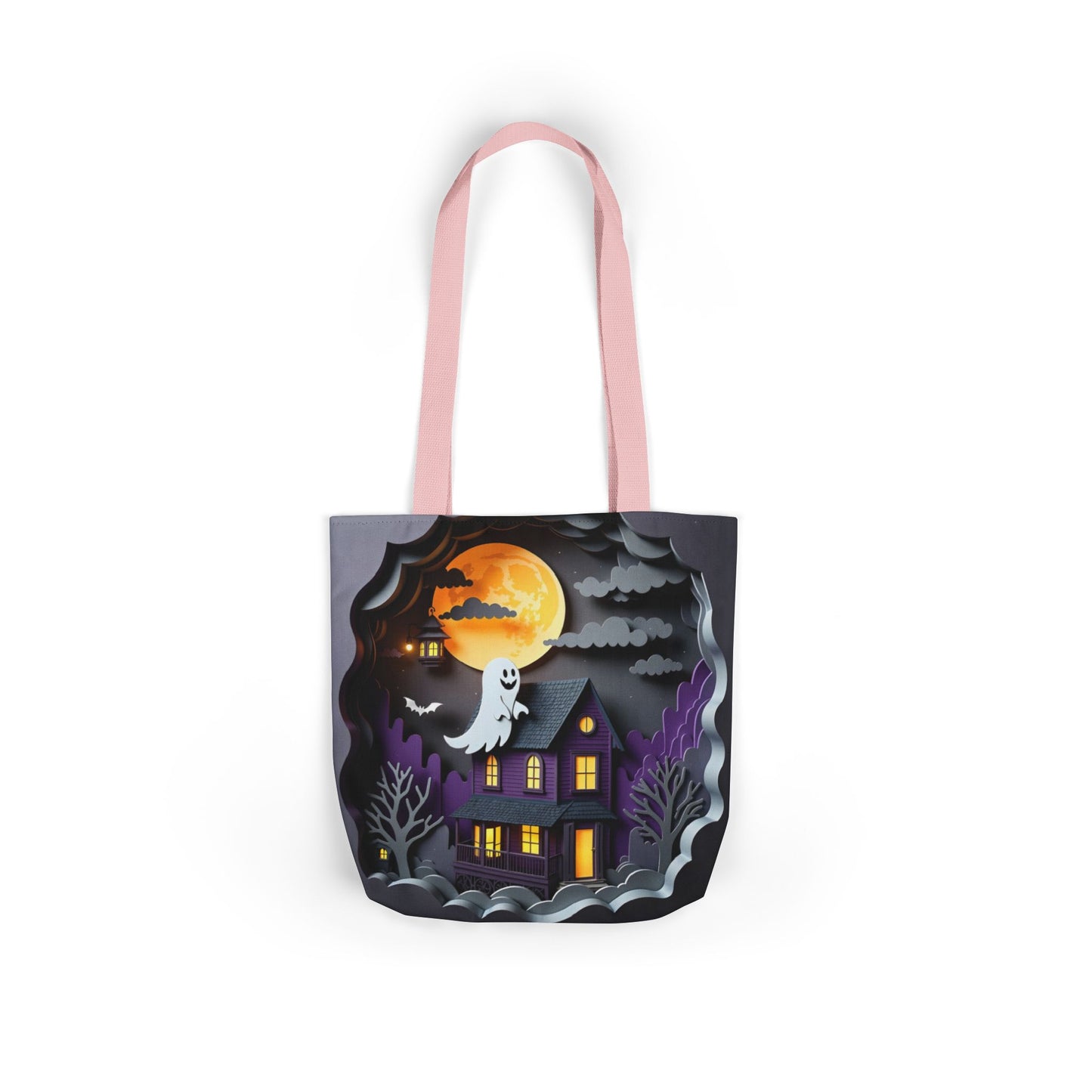 TB03 - Canvas Tote Bag - Ghost Watch