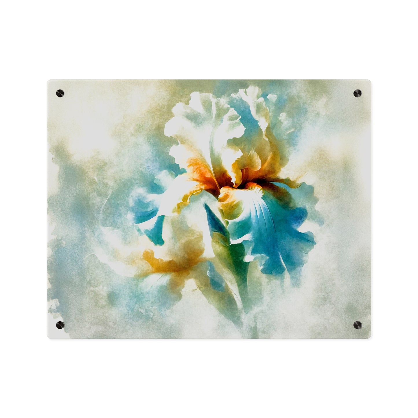 AP06 Acrylic Wall Art Panel - Whispering Iris
