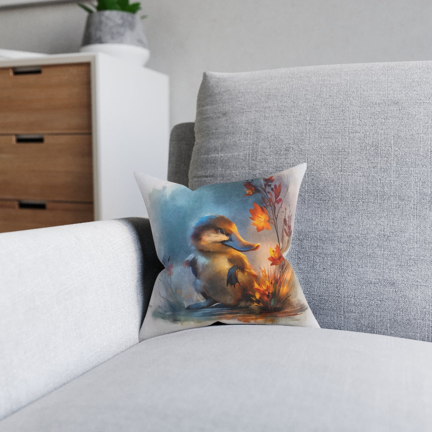 SP14 Square Pillow - Water's Edge