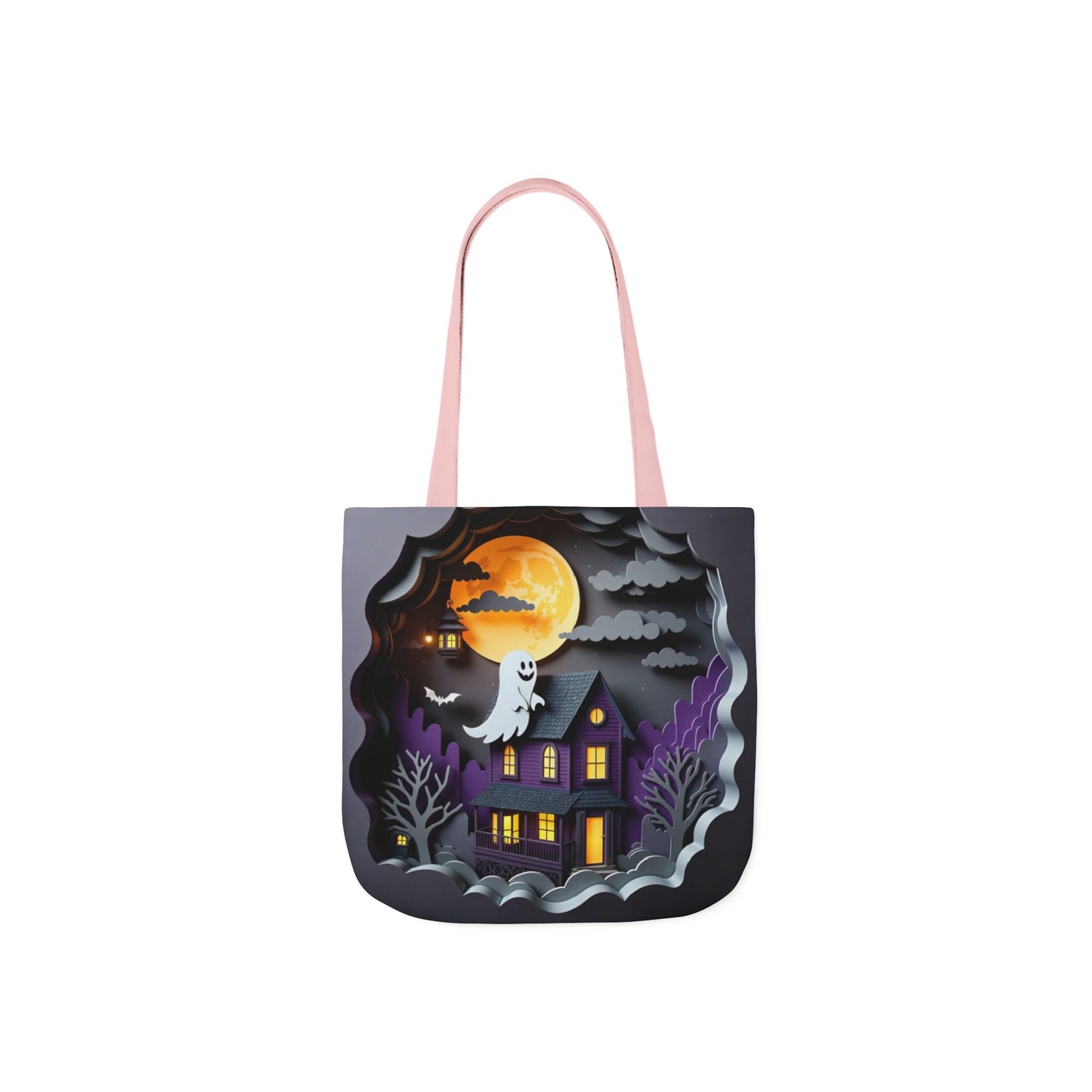 TB03 - Canvas Tote Bag - Ghost Watch
