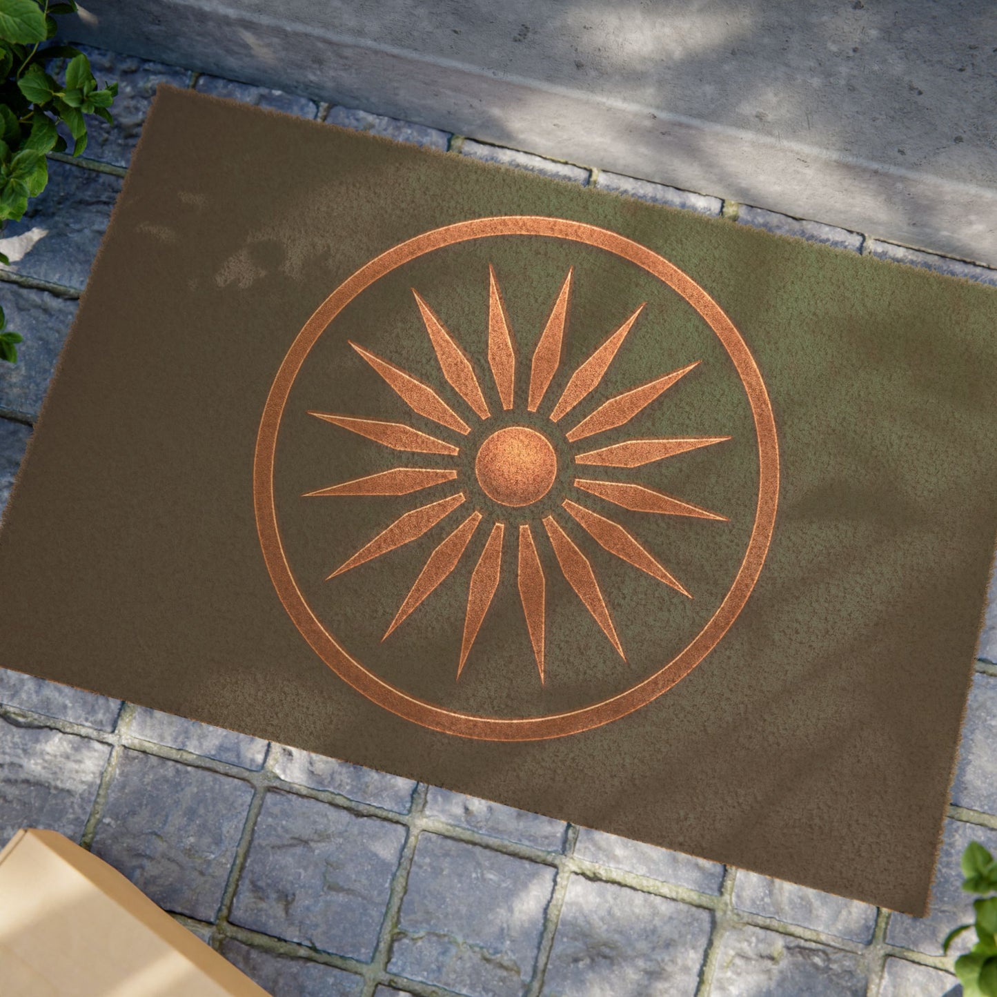 DM09 - Doormat - Sunburst Emblem