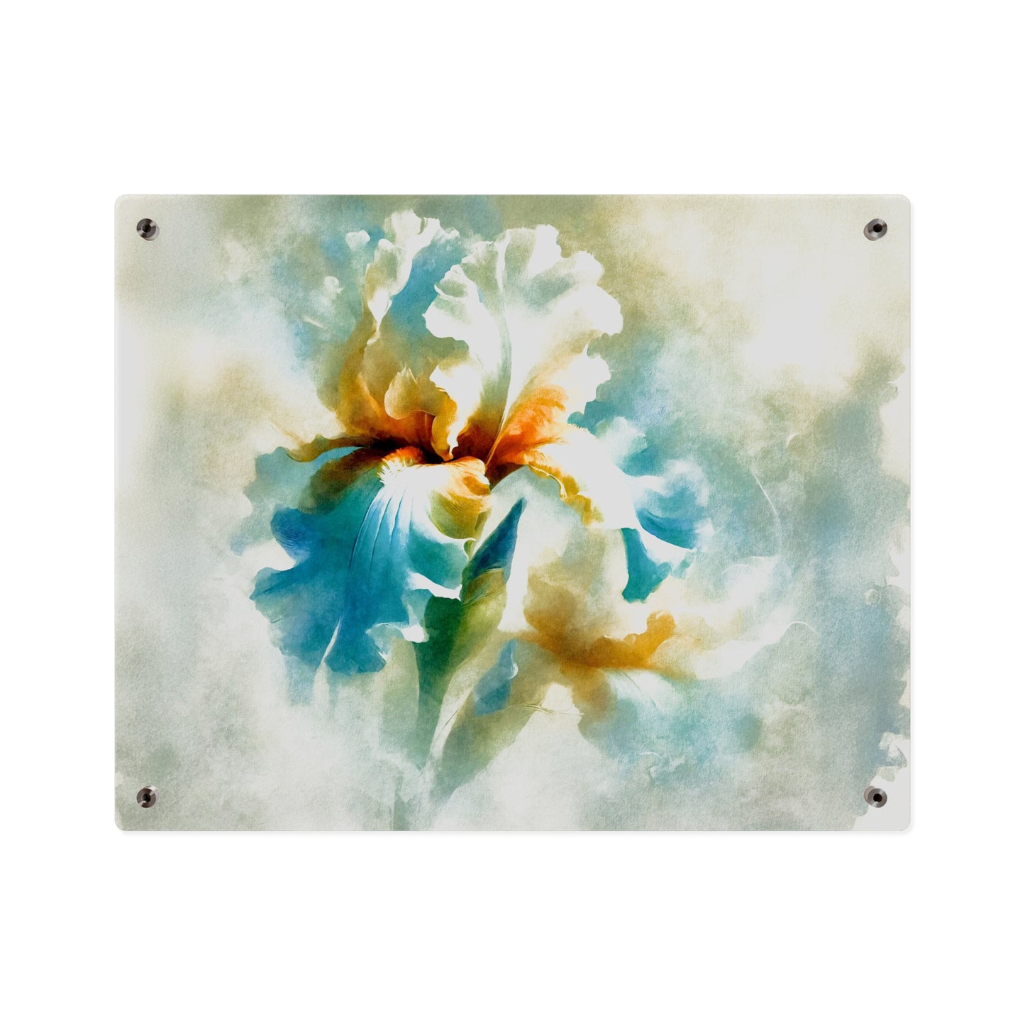AP06 Acrylic Wall Art Panel - Whispering Iris