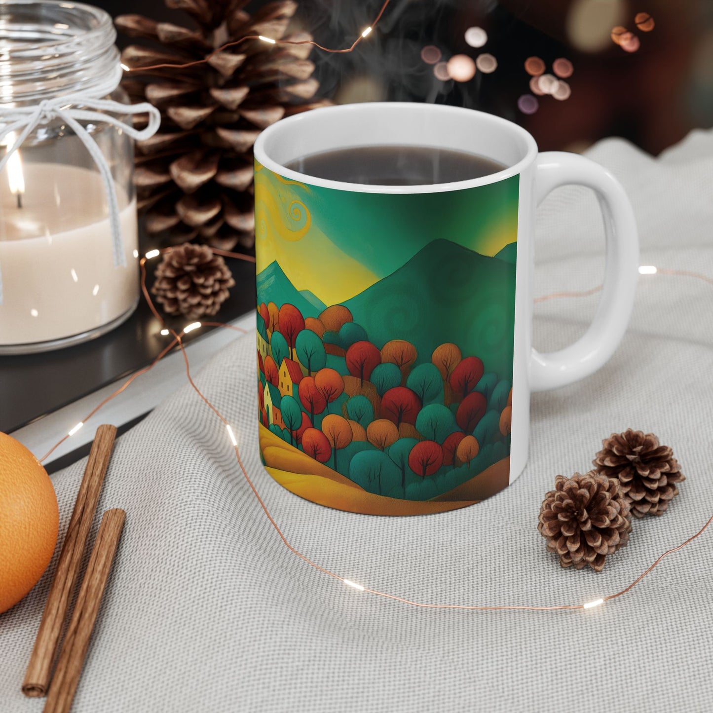CM08 Ceramic Mug - Sunflower Rise