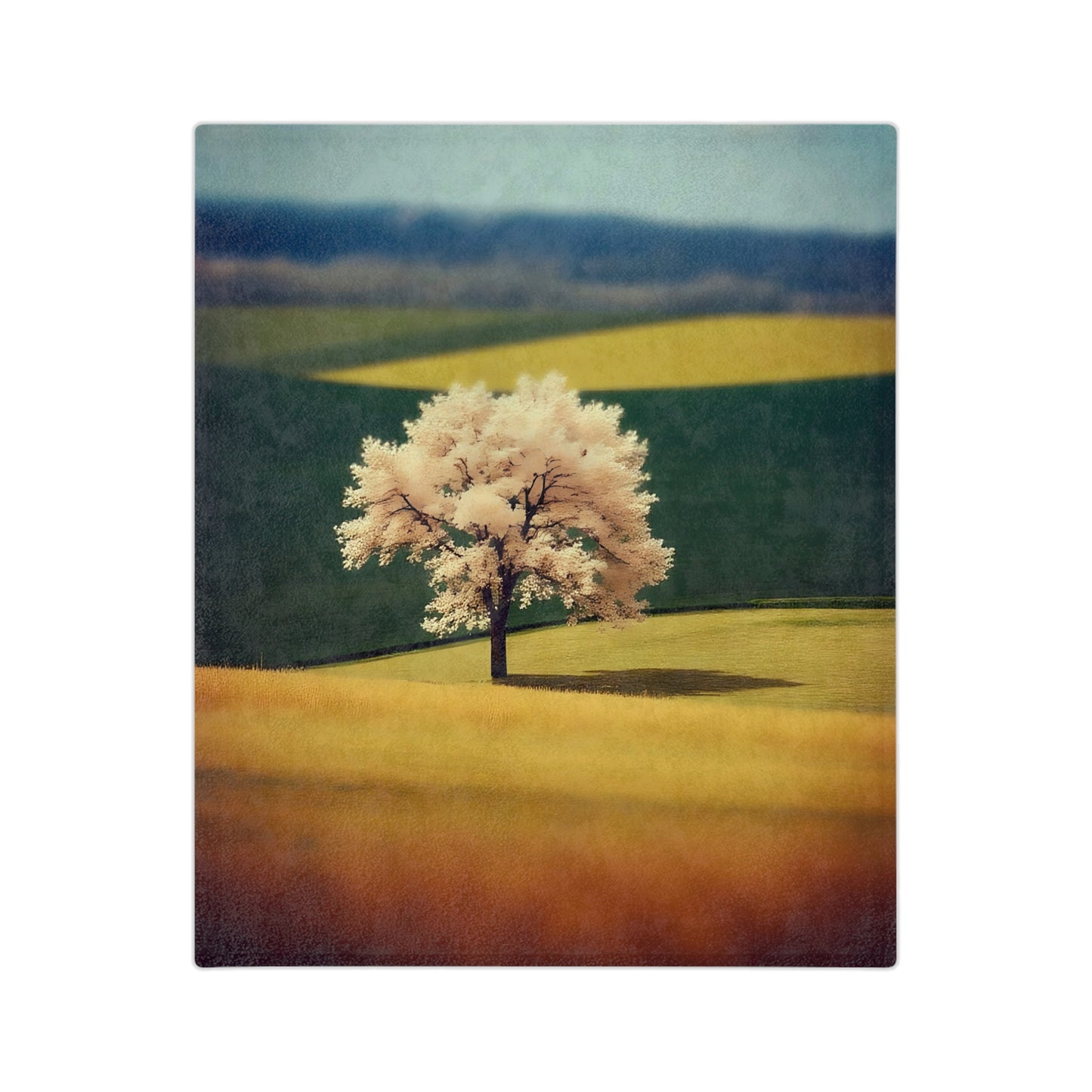VB10 Velveteen Blanket - Blossom Tree
