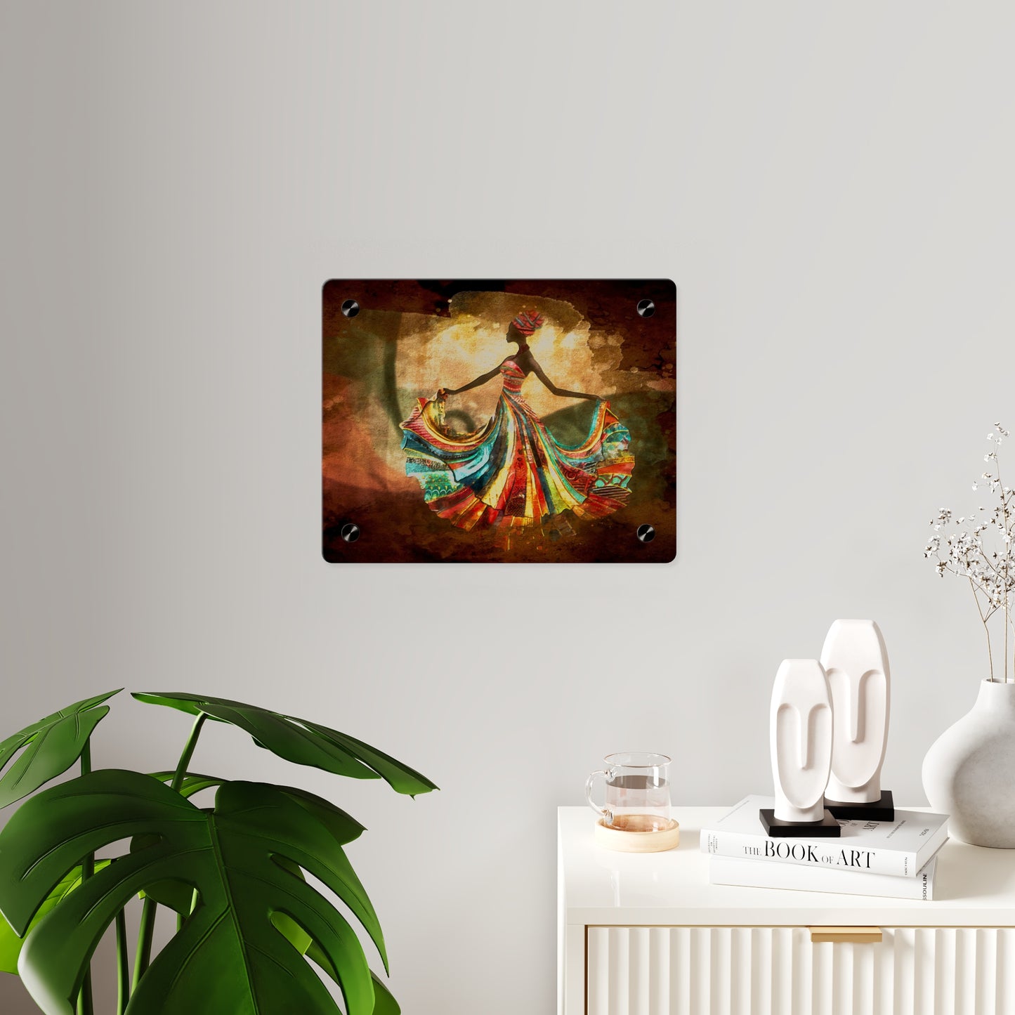 AP12 Acrylic Wall Art Panel - Serene Pattern