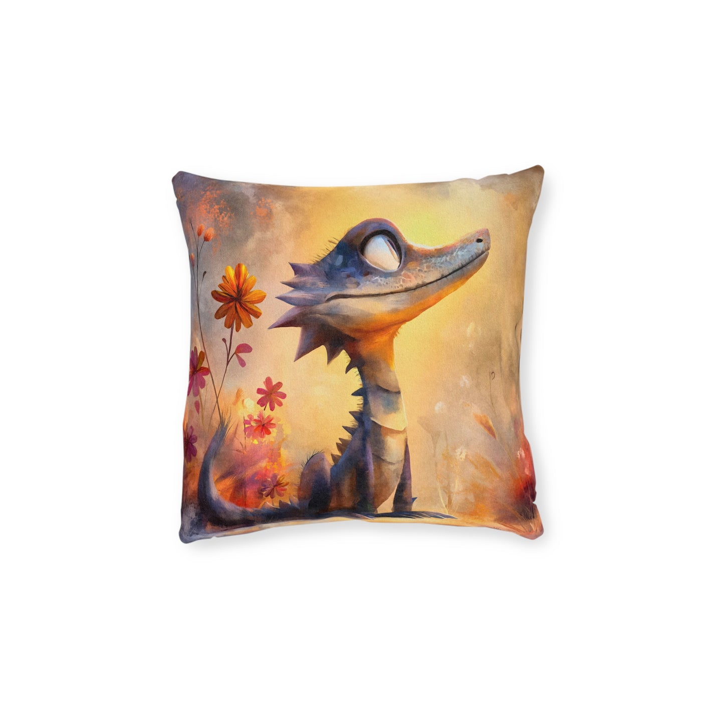 SP08 Square Pillow - Riverbank Gleam