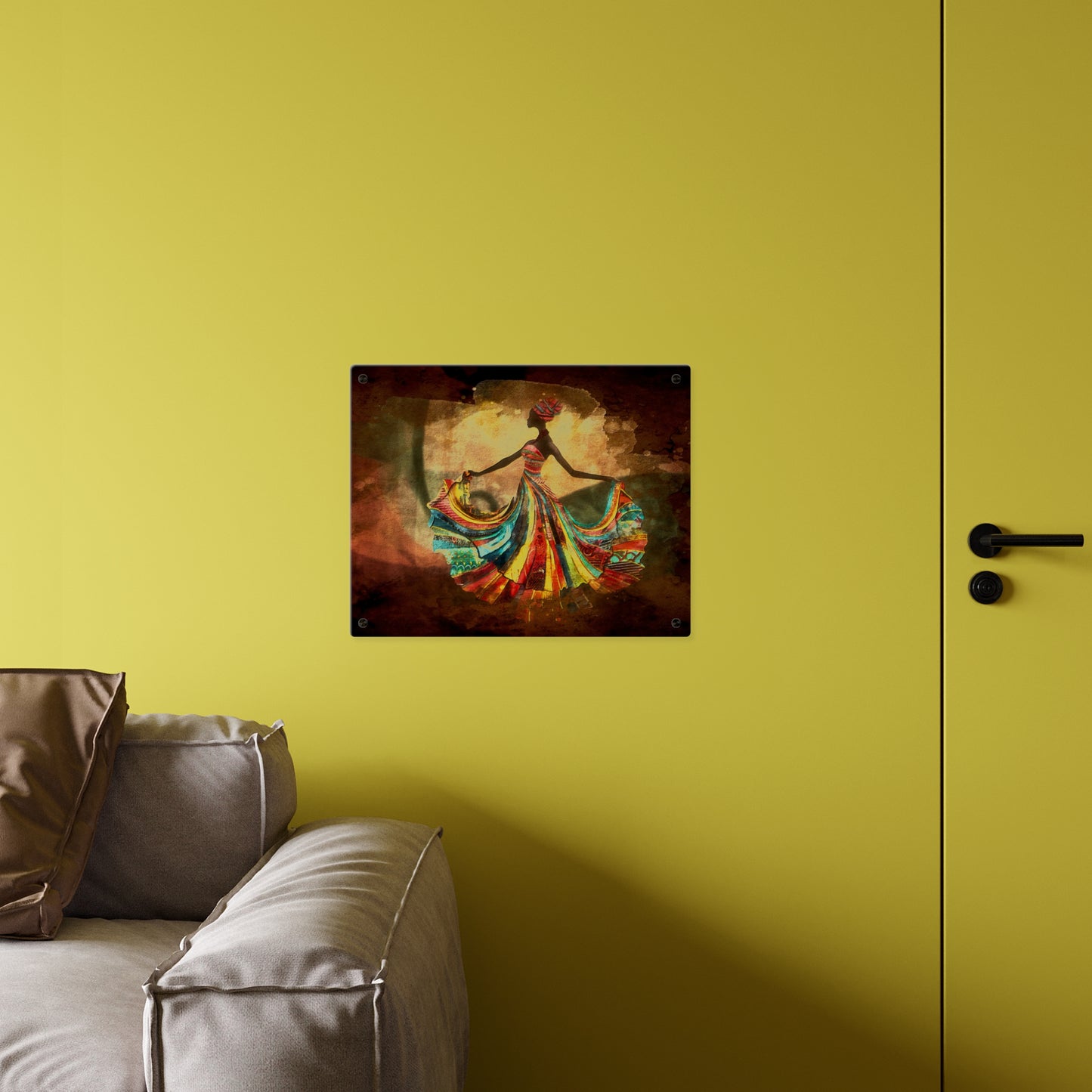 AP12 Acrylic Wall Art Panel - Serene Pattern