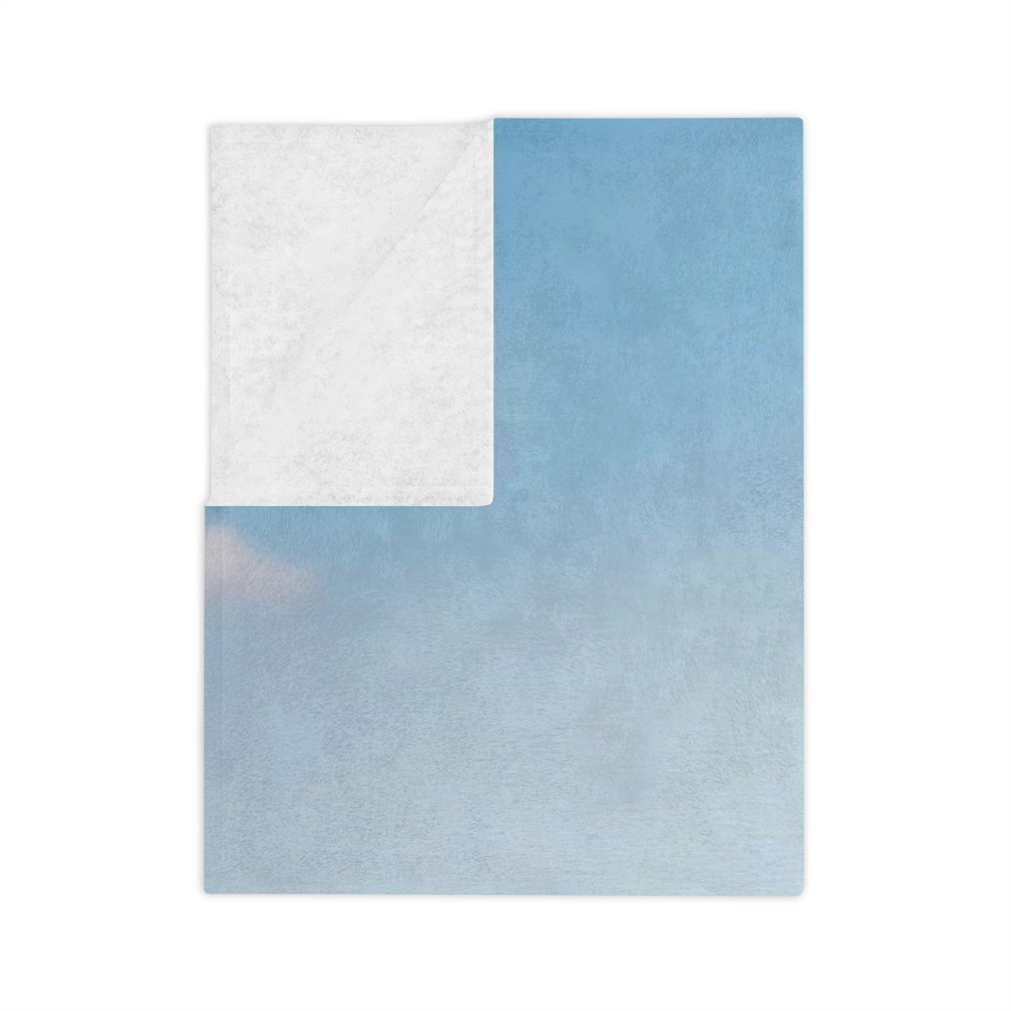 VB08 Velveteen Blanket - White Mill