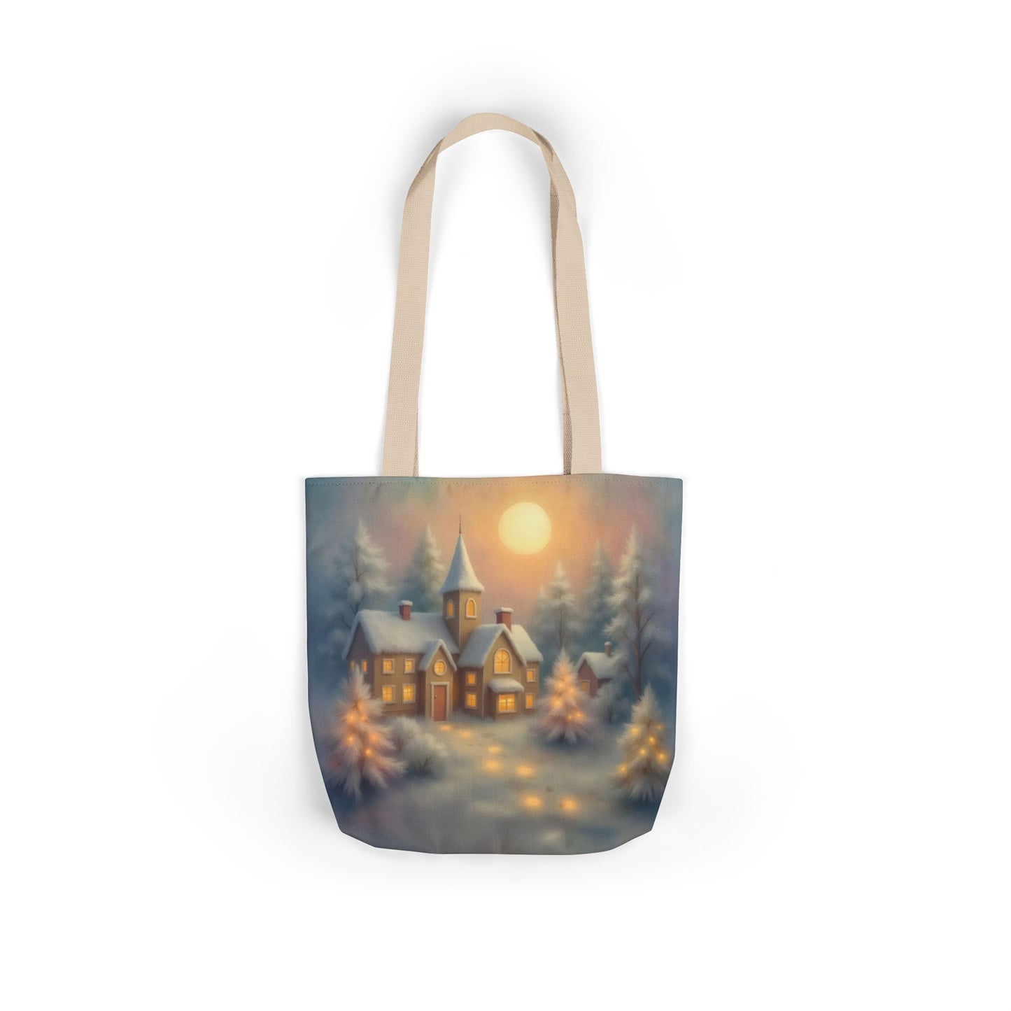 TB18 - Canvas Tote Bag - Evening Hearth