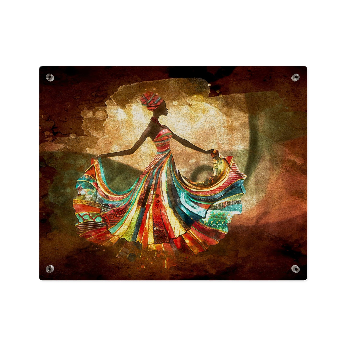 AP12 Acrylic Wall Art Panel - Serene Pattern