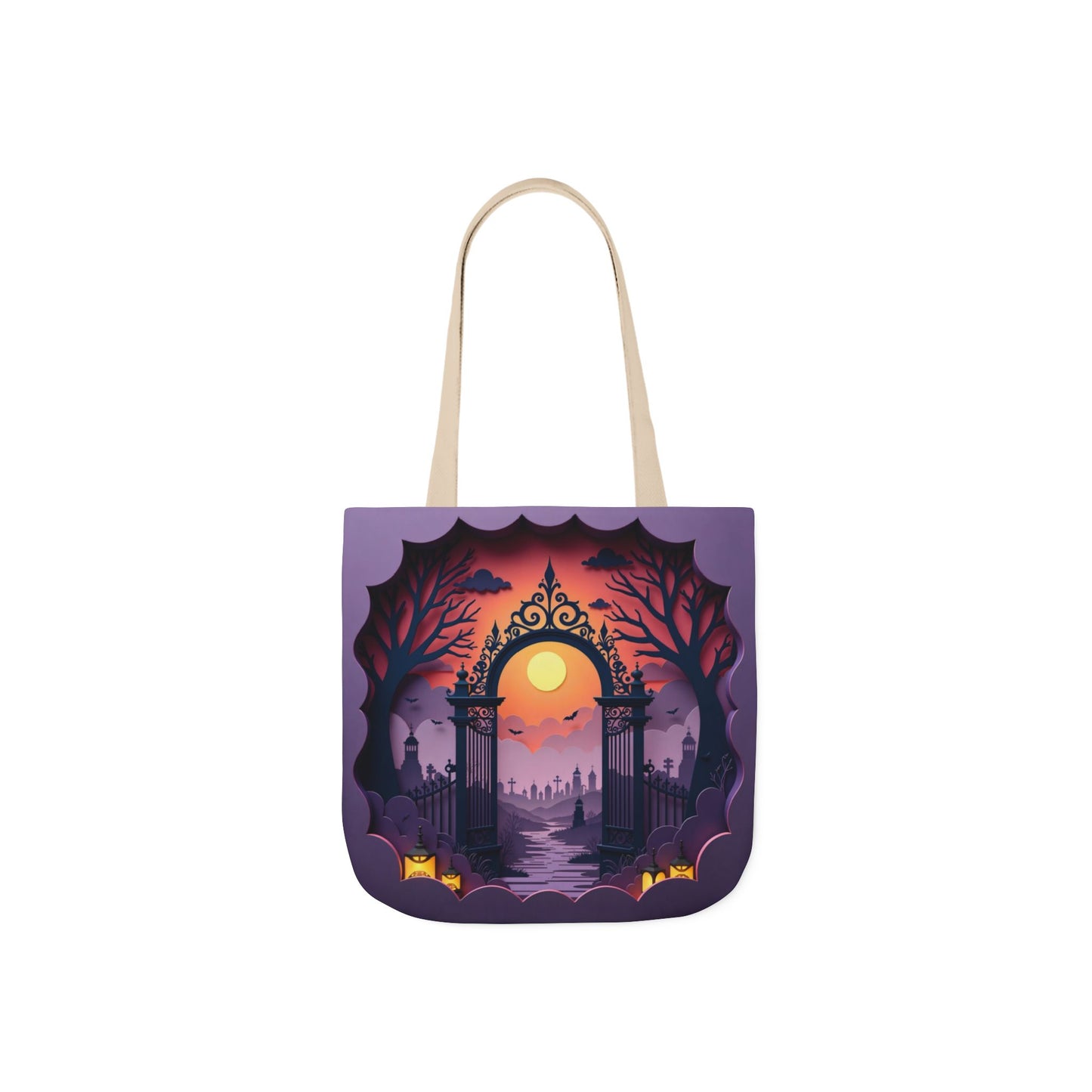 TB07 - Canvas Tote Bag - Grave Gate