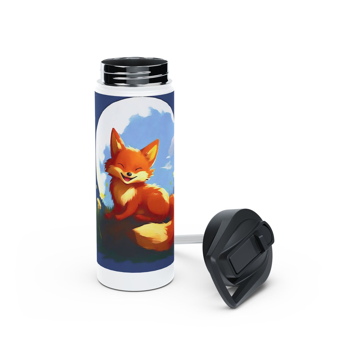 Stainless Steel Water Bottle - Fox05