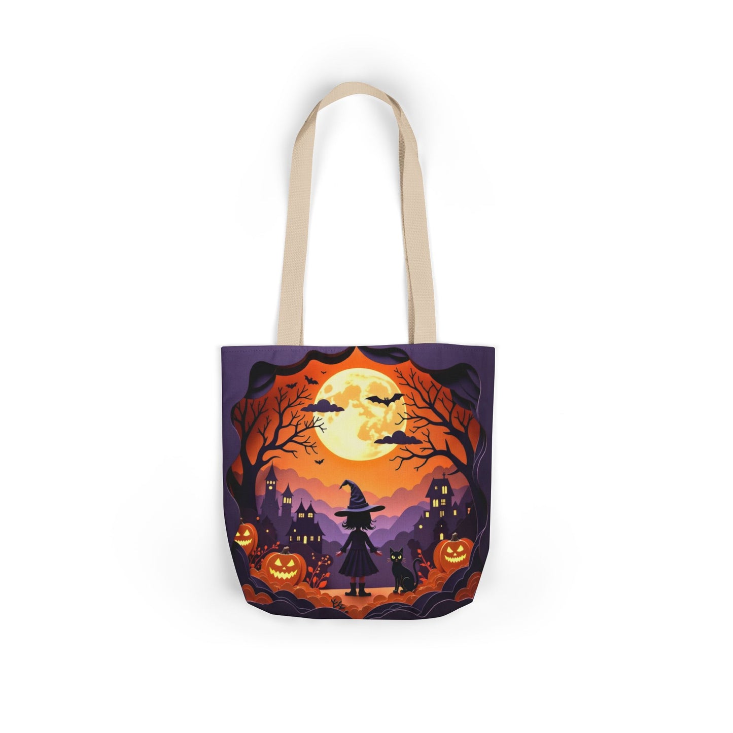 TB08 - Canvas Tote Bag - Witching Hour